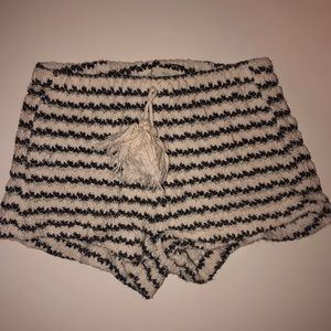 Zara stripped shorts